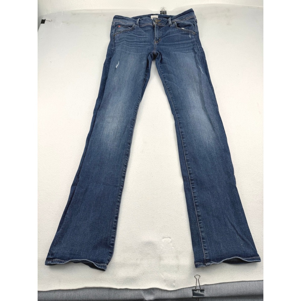 Hudson Beth Baby Bootcut Jeans NW176ZBA‎ Blue Medium Wash Flap Pocket Size 30